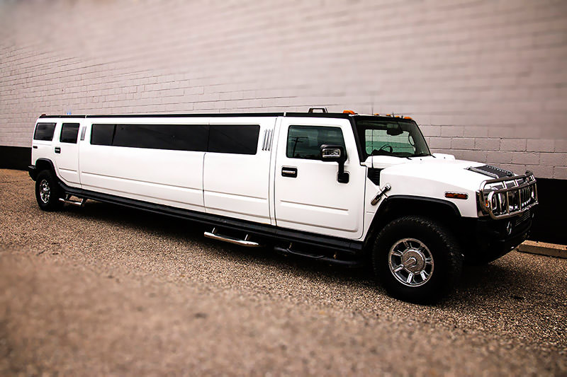 Elegant Hummer limousine