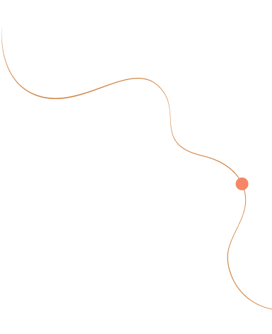 orange curve line